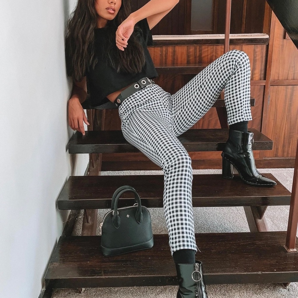 Princess Polly “Iggy gingham pants”